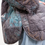 F Cashmere Apparel Womens Outerwear Kat Jacket in Blue/Grey