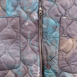 F Cashmere Apparel Womens Outerwear Kat Jacket in Blue/Grey