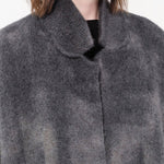 F Cashmere Apparel Womens Sweaters Luna Cardigan in Black