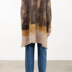 F Cashmere Apparel Womens Sweaters Luna Cardigan in Brown