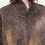 F Cashmere Apparel Womens Sweaters Luna Cardigan in Brown