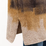 F Cashmere Apparel Womens Sweaters Luna Cardigan in Brown