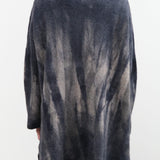 F Cashmere Apparel Womens Sweaters Luna Long Cardigan in Grey