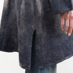 F Cashmere Apparel Womens Sweaters Luna Long Cardigan in Grey