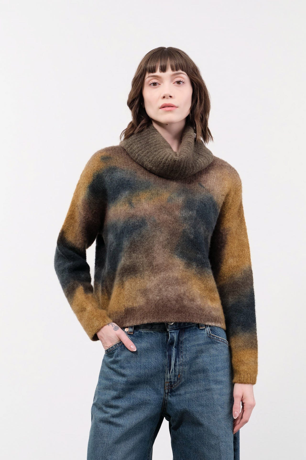 F Cashmere Apparel Womens Sweaters Luna Sweater
