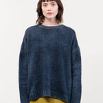 F Cashmere Apparel Womens Sweaters Marianne Sweater in Blue
