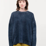 F Cashmere Apparel Womens Sweaters Marianne Sweater in Blue
