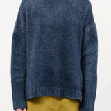 F Cashmere Apparel Womens Sweaters Marianne Sweater in Blue