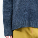F Cashmere Apparel Womens Sweaters Marianne Sweater in Blue