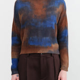 F Cashmere Apparel Womens Sweaters Poppy Short Crew Sweater