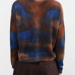 F Cashmere Apparel Womens Sweaters Poppy Short Crew Sweater