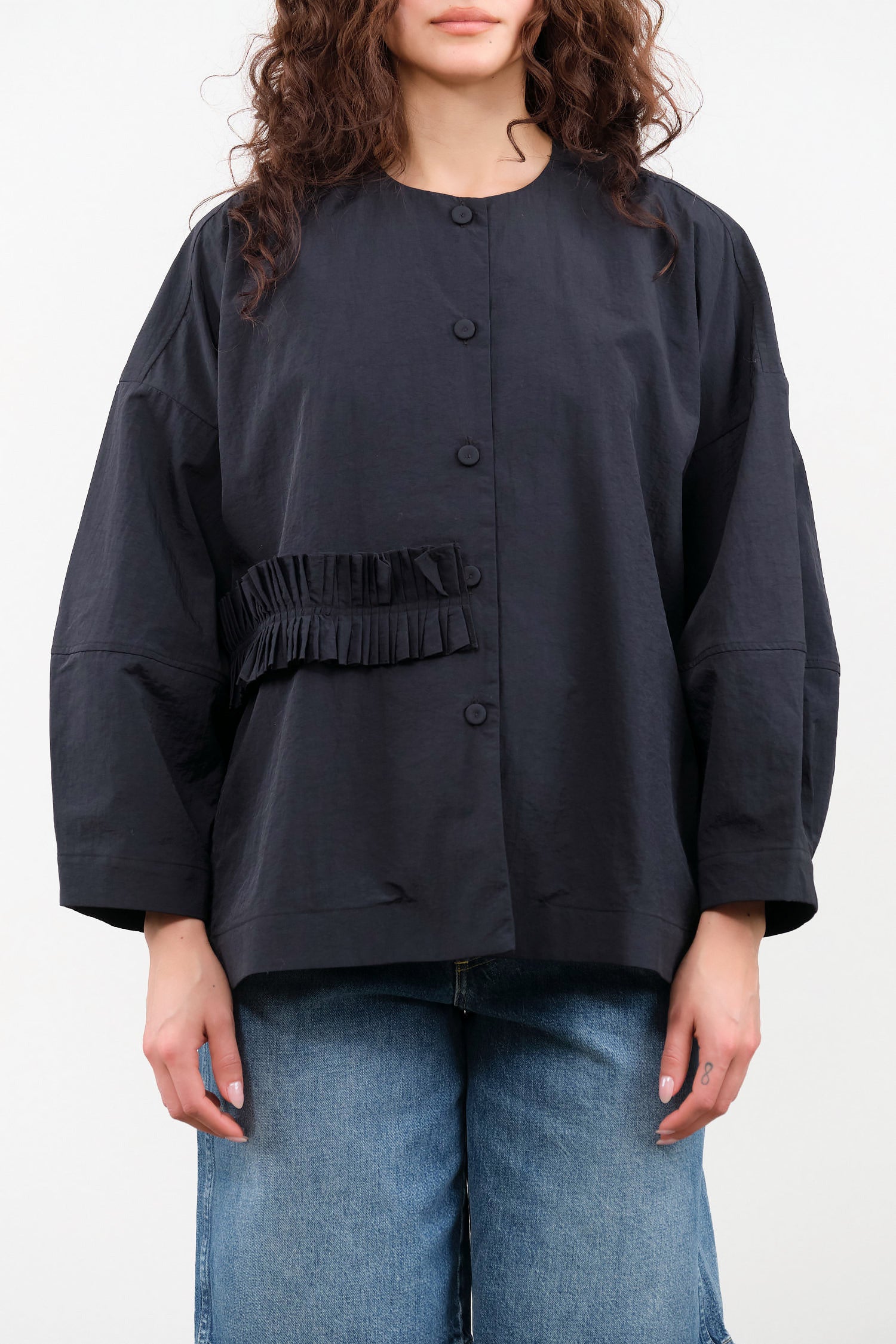 Hisa Blouse by Fabiana Pigna in Onyx