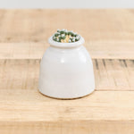 Farmhouse Pottery Milkmaid Match Striker in White Stoneware