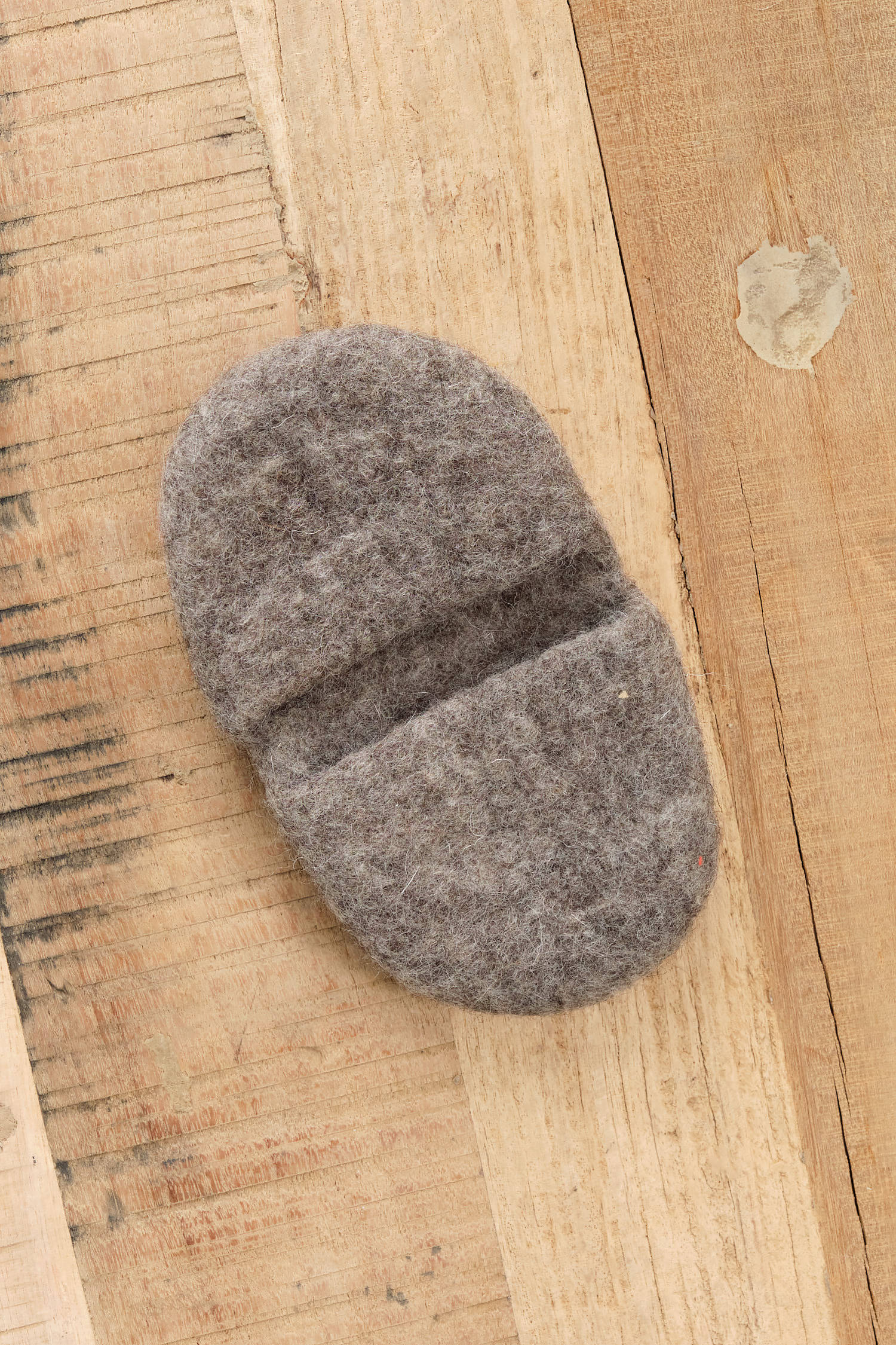 Artisan Felt Potholders by Farmhouse Pottery in Pebble Grey and Brown