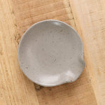 Farmhouse Pottery Home Kitchen Serving Agrarian Spoon Rest Stoneware