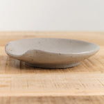 Farmhouse Pottery Home Kitchen Serving Agrarian Spoon Rest Stoneware