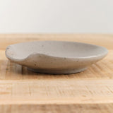 Farmhouse Pottery Home Kitchen Serving Agrarian Spoon Rest Stoneware