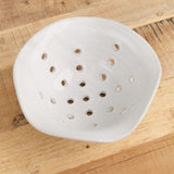 Farmhouse Pottery Home Kitchen Serving Windrow Berry Bowl Stoneware