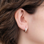 Fay Andrada Jewelry Earrings Extra Small Fasetti Hoops Sterling Silver / Pair