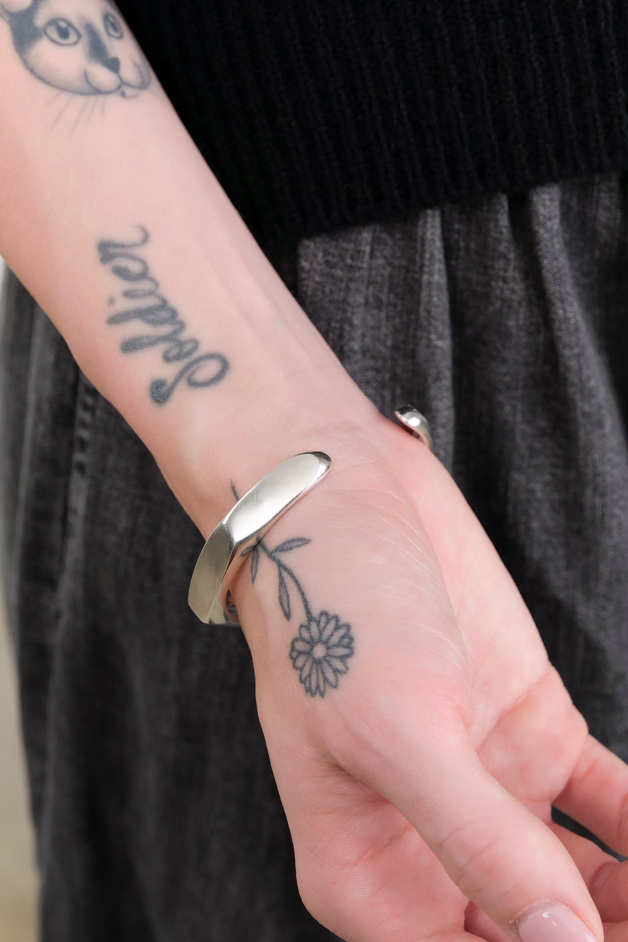 Fay Andrada Jewelry Bracelets Fasetti Cuff Sterling Silver