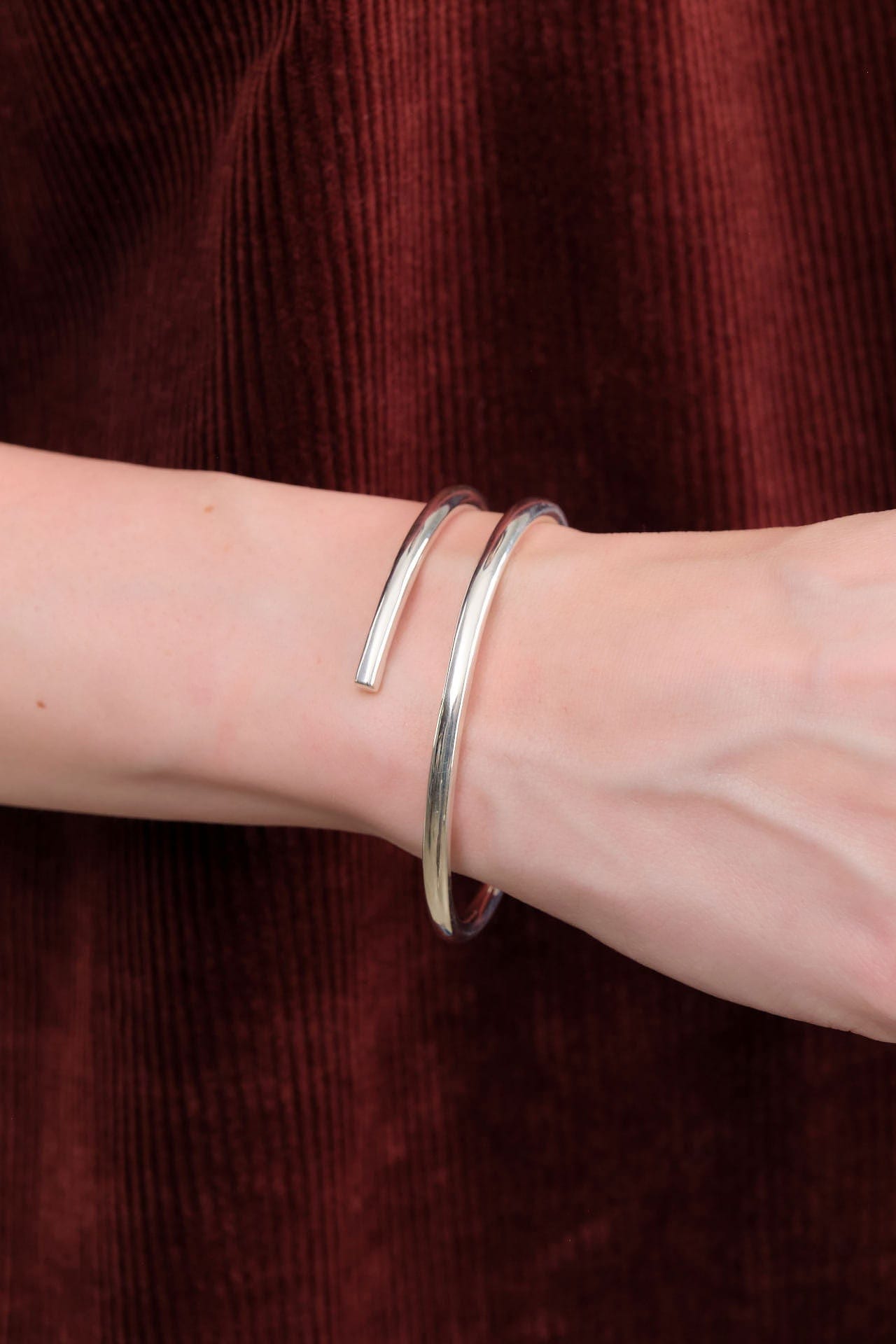 Fay Andrada Jewelry Bracelets Lasso Cuff Sterling Silver