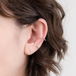 Fay Andrada Jewelry Earrings Nokka Ear Cuff Sterling Silver / Single