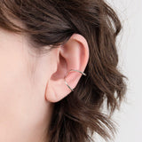 Fay Andrada Jewelry Earrings Nokka Ear Cuff Sterling Silver / Single