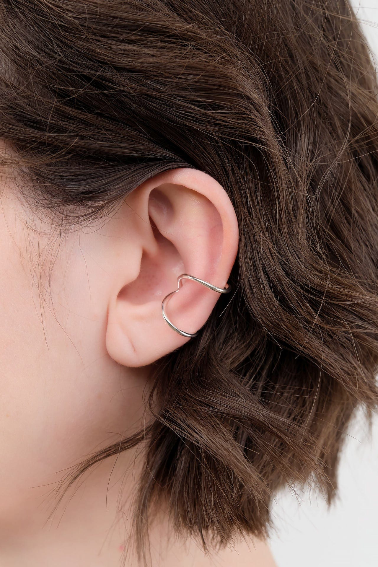 Fay Andrada Jewelry Earrings Nokka Ear Cuff Sterling Silver / Single