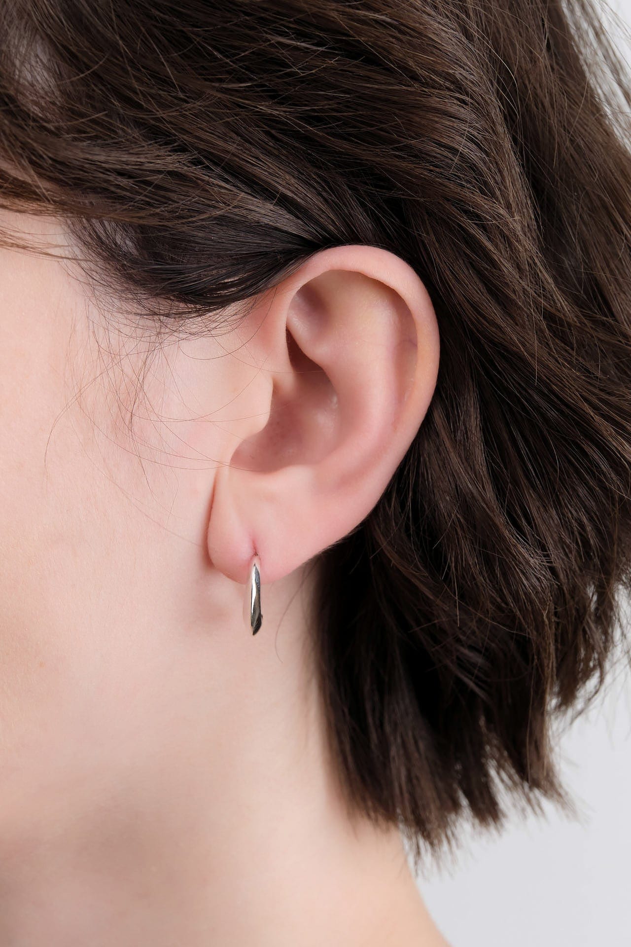 Fay Andrada Jewelry Earrings Selka Petite Hoops Sterling Silver / Pair