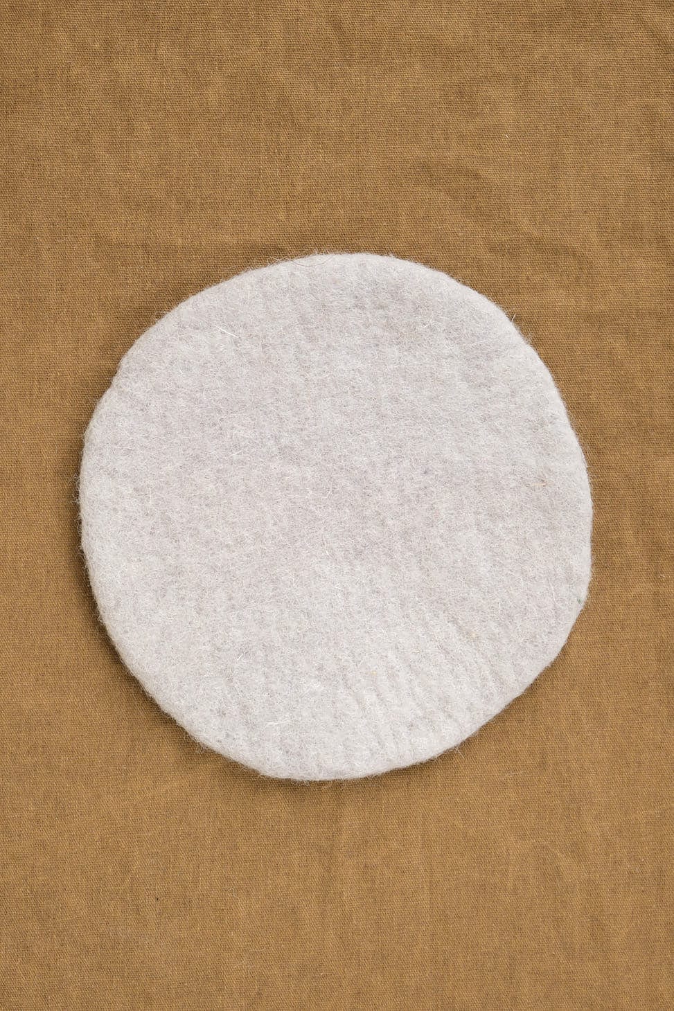 Artisan Felt Hot Pads in Stone