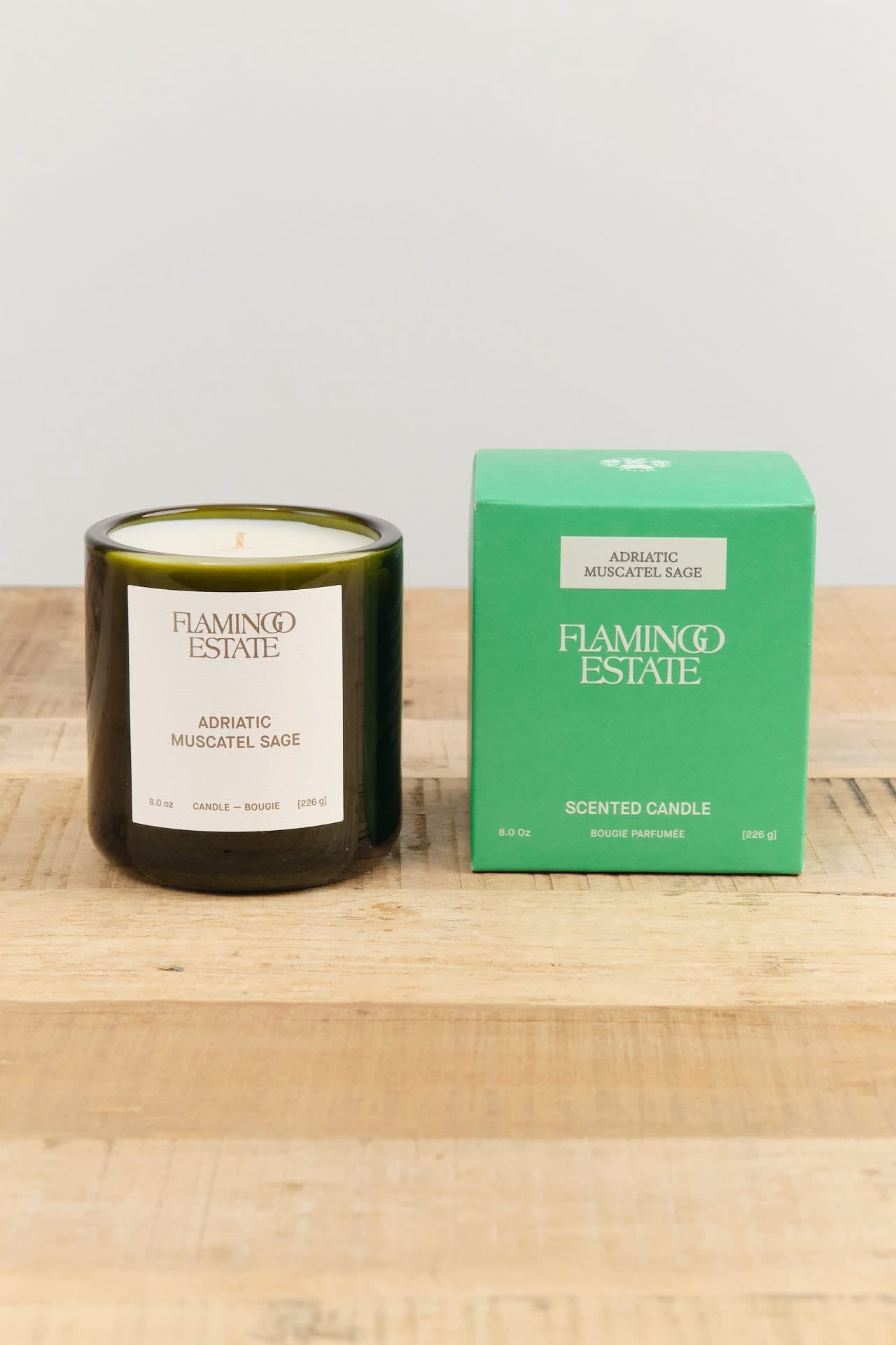 Flamingo Estate Home Candles Adriatic Muscatel Sage Candle
