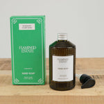 Flamingo Estate Beauty Soap Glass Bottle Rosemary Clary Sage Hand Soap Hand Soap / 11 fl oz