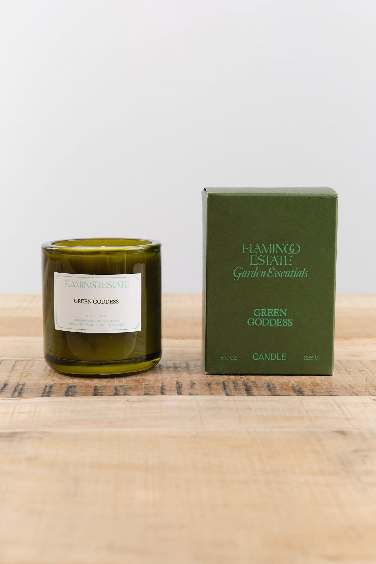 Flamingo Estate Home Candles Green Goddess Candle