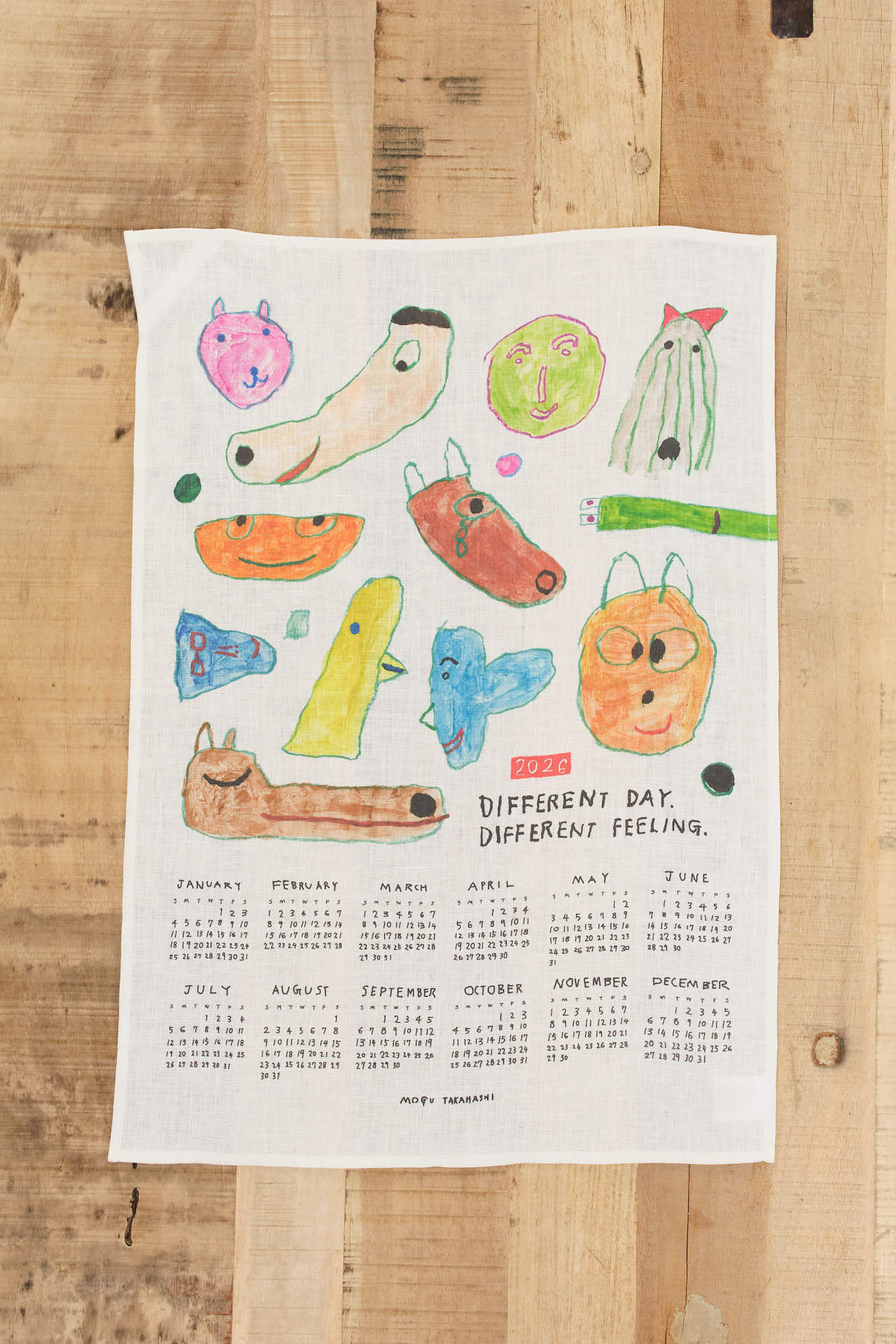 Fog Linen Work Art Prints 2026 Linen Calendar