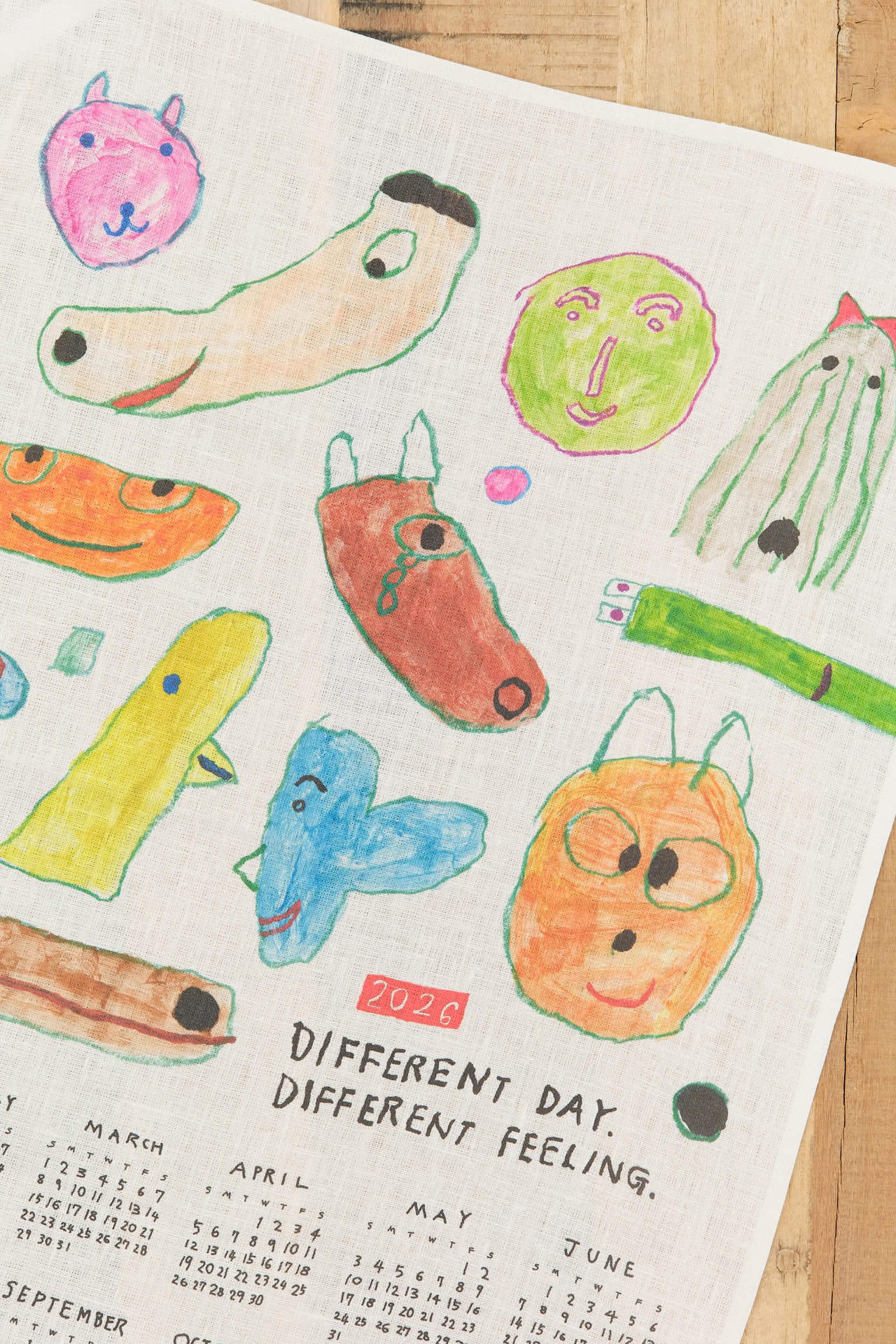 Fog Linen Work Art Prints 2026 Linen Calendar