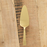 Fog Linen Work Home Kitchen Utensils Brass Cake Server Brass / 8.25" L