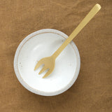 Fog Linen Brass Dessert Fork 