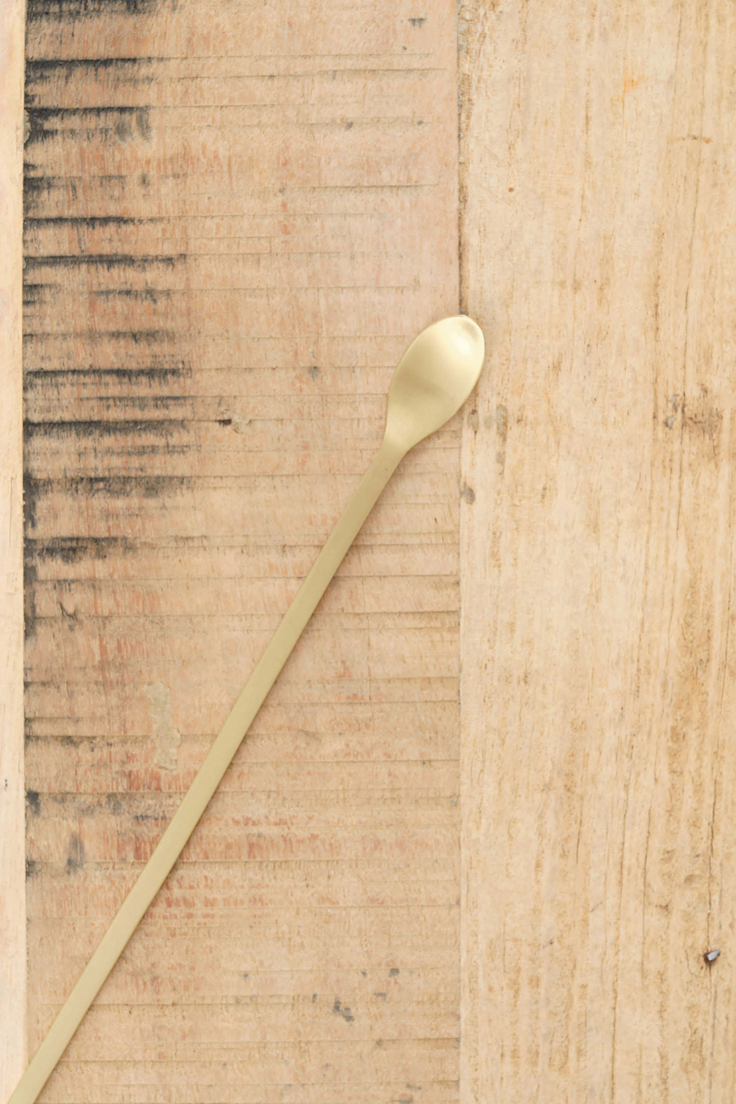 Fog Linen Work Brass Muddler Spoon