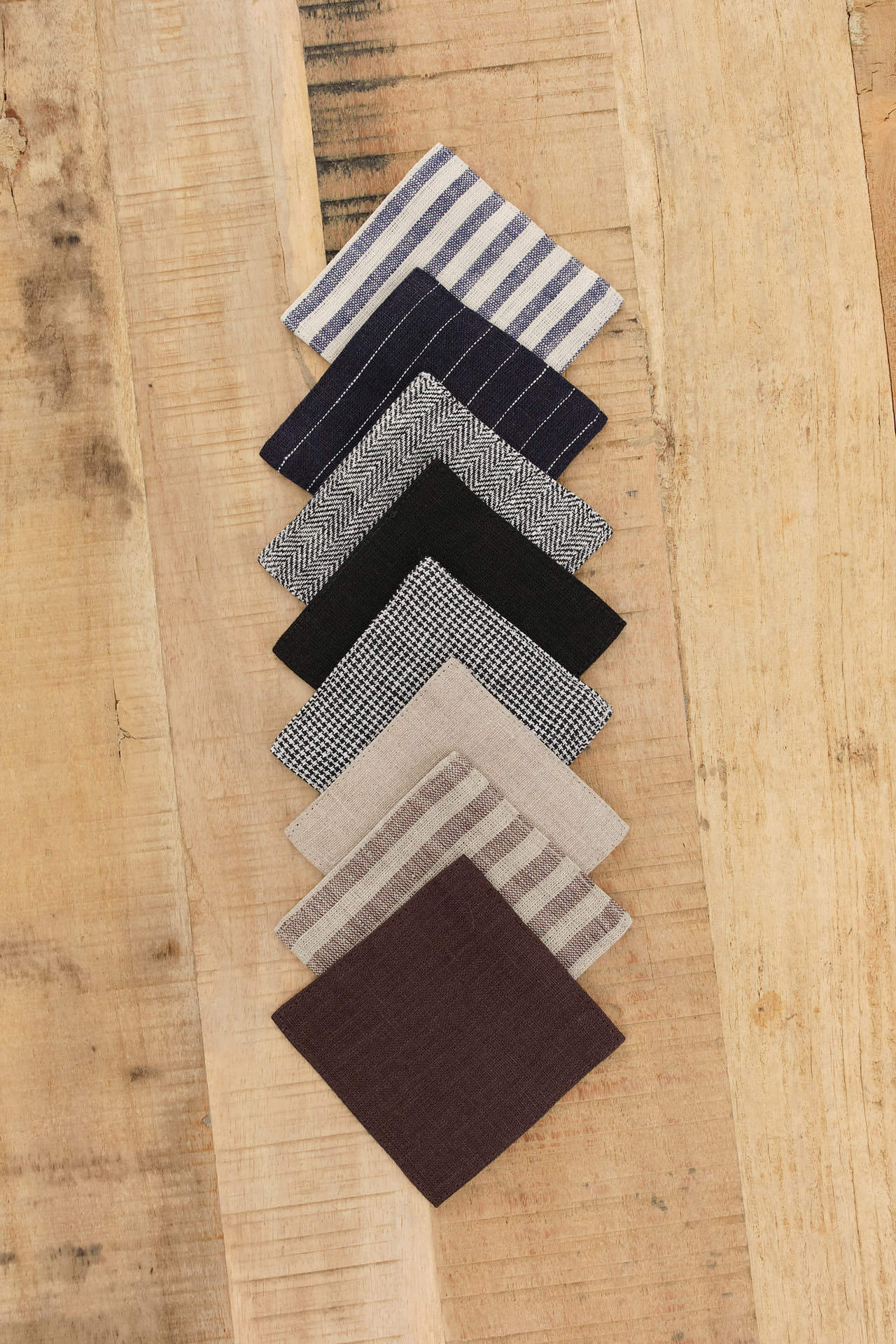 Fog Linen Work Home Kitchen Coasters Linen Coasters Set