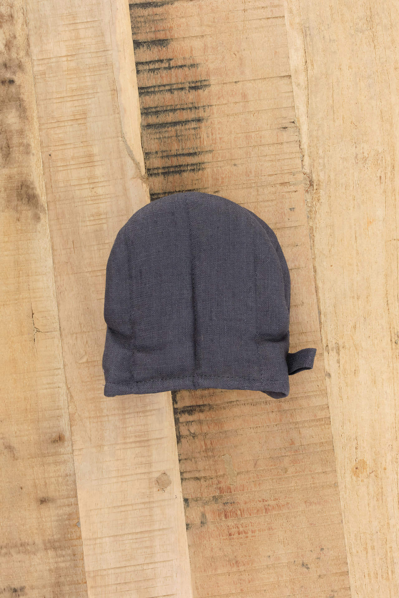 Fog Linen Work Home Kitchen Serving Linen Oven Mitten Macadam