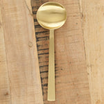 Fog Linen Work Home Kitchen Utensils Medium Brass Spoon Brass / 9.5" L