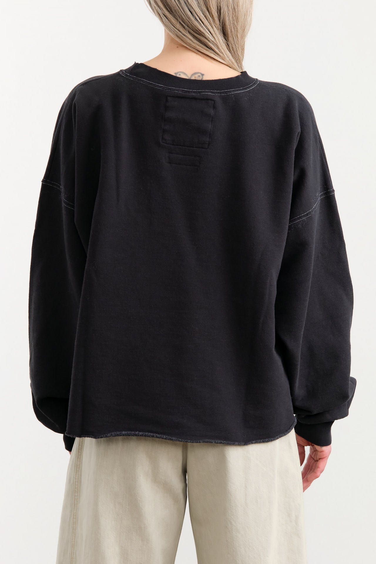 Rachel Comey Apparel Womens Lounge Fonder Sweatshirt in Charcoal Charcoal / XS/S