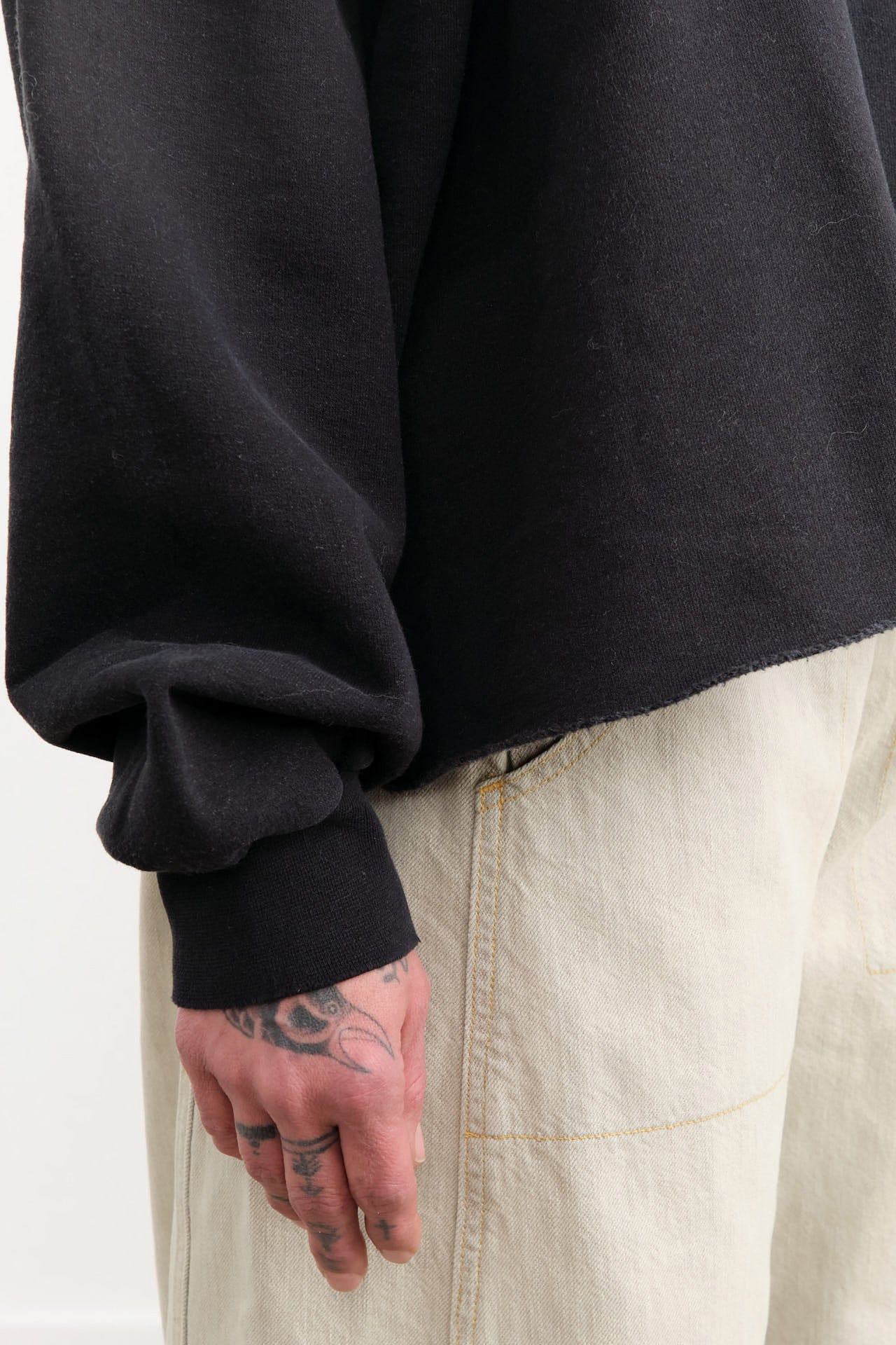 Rachel Comey Apparel Womens Lounge Fonder Sweatshirt in Charcoal Charcoal / XS/S