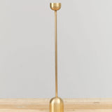 Brass Dome Large Spindle Candle Holder by Fort Standard