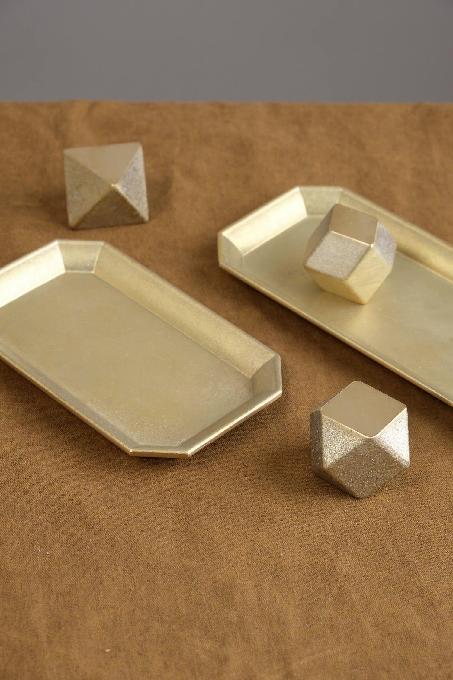Futagami Home Objects Brass IHADA Paperweight