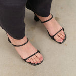 LoQ Accessories Womens Shoes Gael Sandal in Black