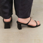 LoQ Accessories Womens Shoes Gael Sandal in Black