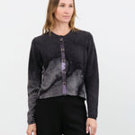 Galadriel Mattei Apparel Womens Sweaters Billows Deconstructed Crew Relaxed Crop Sweater