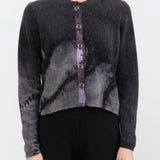 Galadriel Mattei Apparel Womens Sweaters Billows Deconstructed Crew Relaxed Crop Sweater