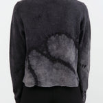 Galadriel Mattei Apparel Womens Sweaters Billows Deconstructed Crew Relaxed Crop Sweater